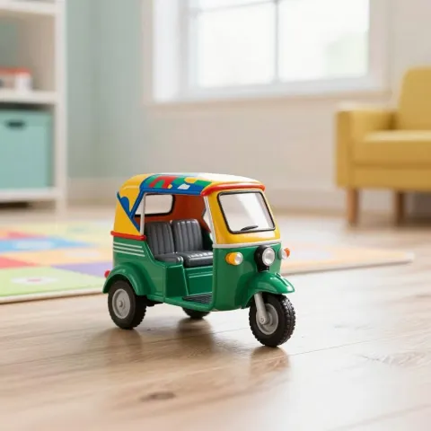 খেলার মাদুরে অটোরিকশা